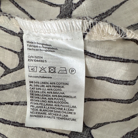 H&M linen blend dress - Picture 10 of 10